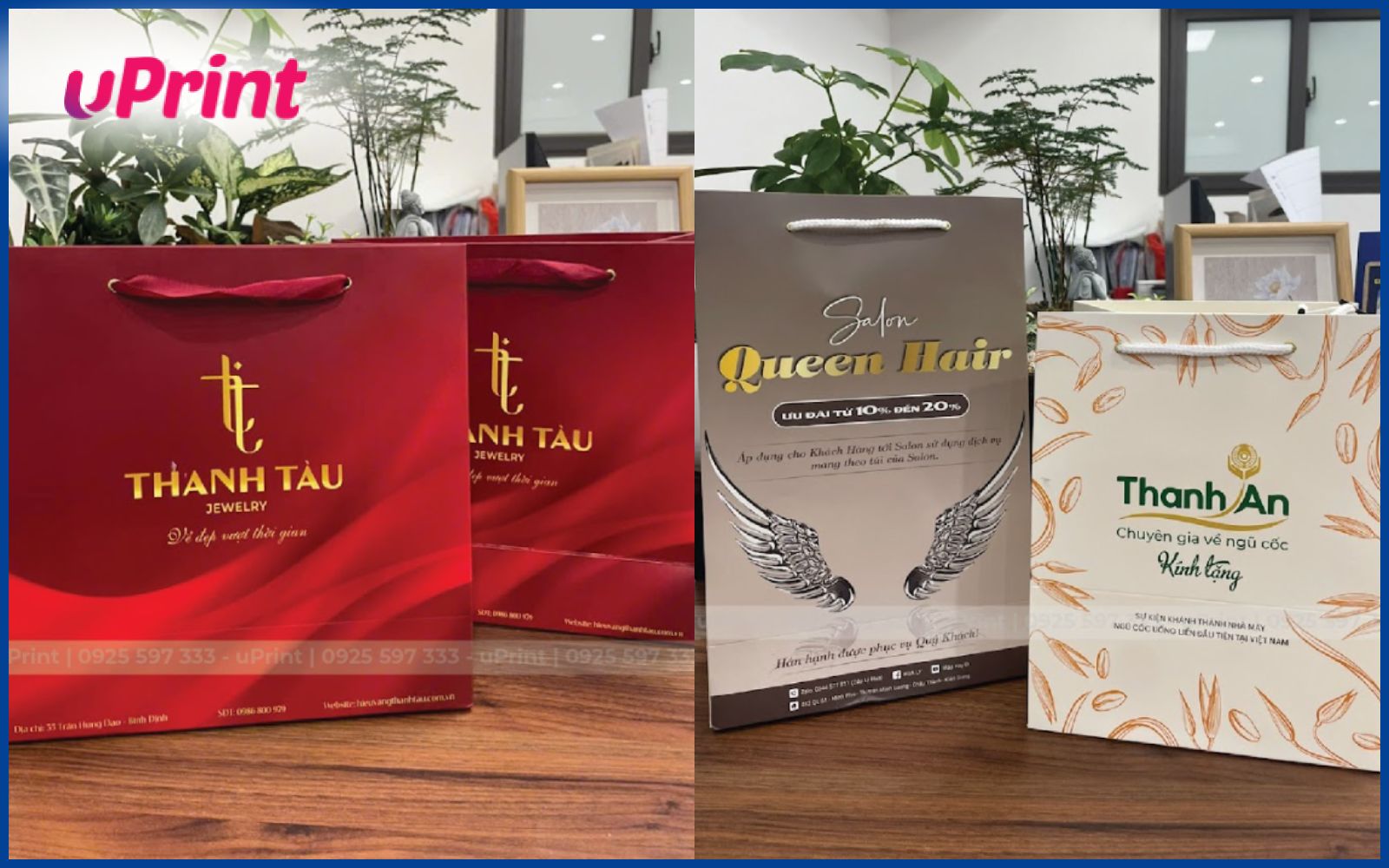 Đầu tư in túi giấy thể hiện sự chuyên nghiệp, uy tín của doanh nghiệp