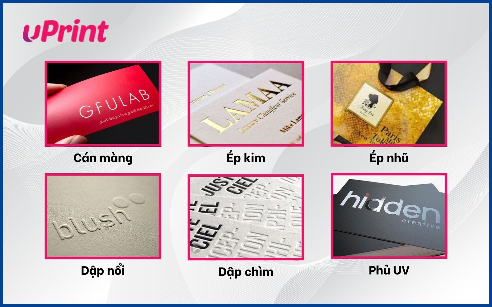 Kỹ thuật gia công trên túi giấy đựng trang sức Kỹ thuật gia công trên túi giấy đựng trang sức