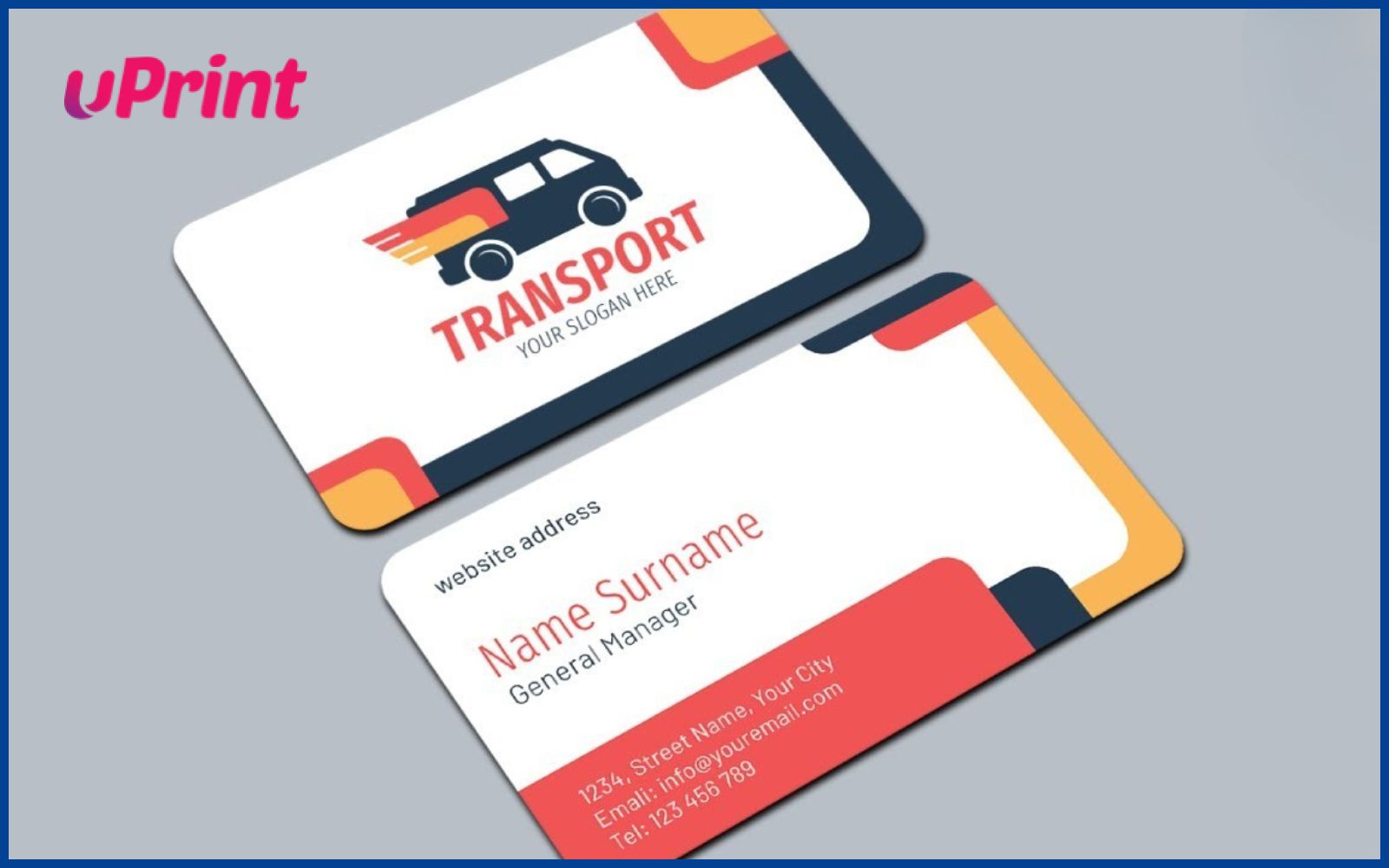 in name card cao cấp​ logistics