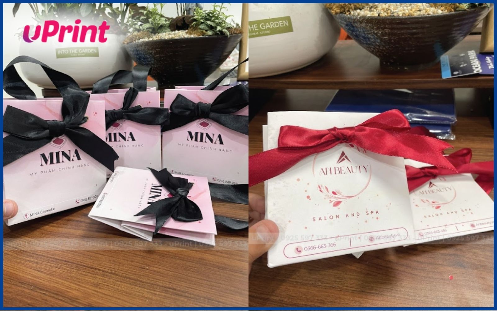 Mẫu in túi giấy đựng mỹ phẩm Mẫu in túi giấy đựng mỹ phẩm
