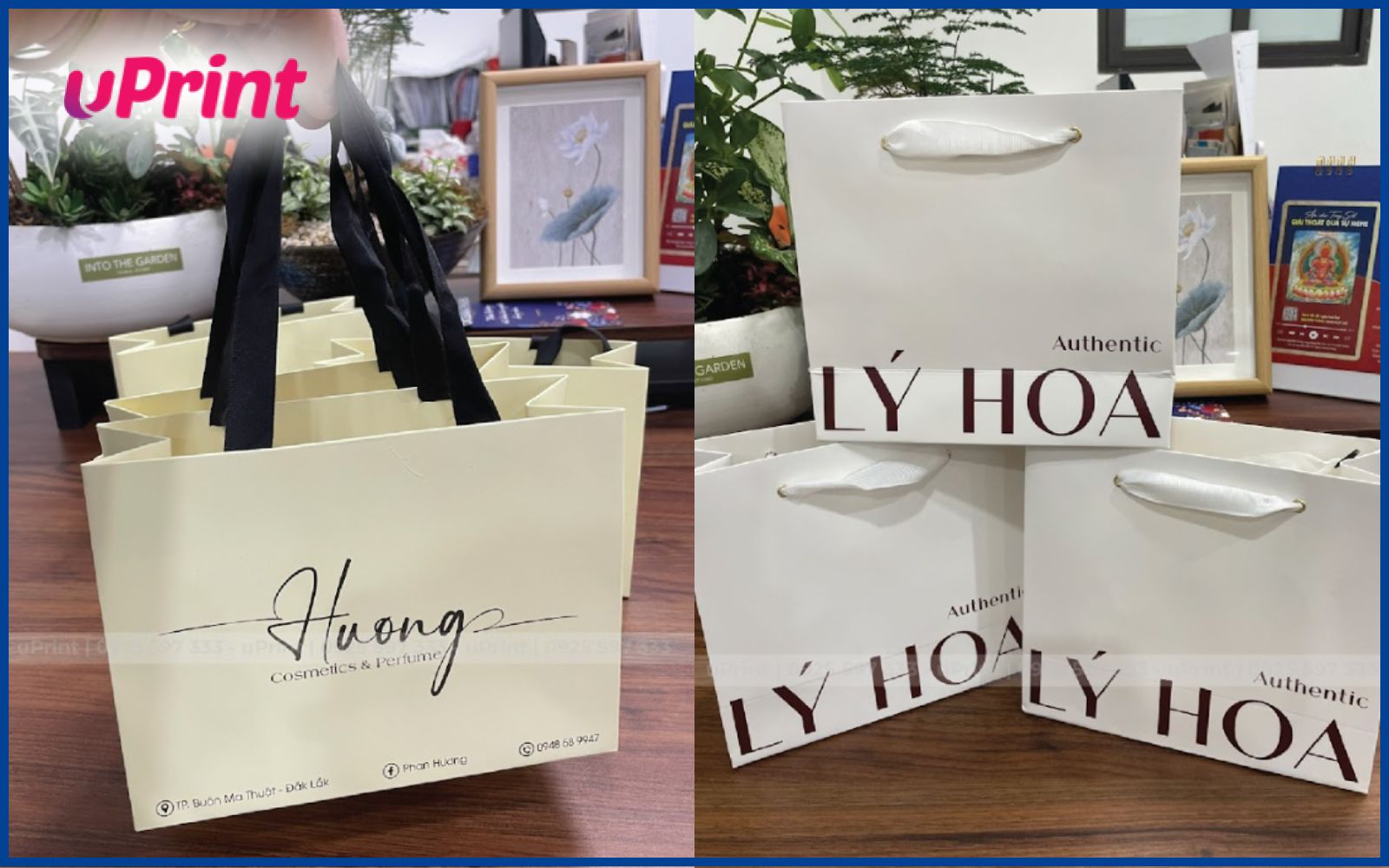 in ấn túi giấy đựng mỹ phẩm cho shop nước hoa in ấn túi giấy đựng mỹ phẩm cho shop nước hoa