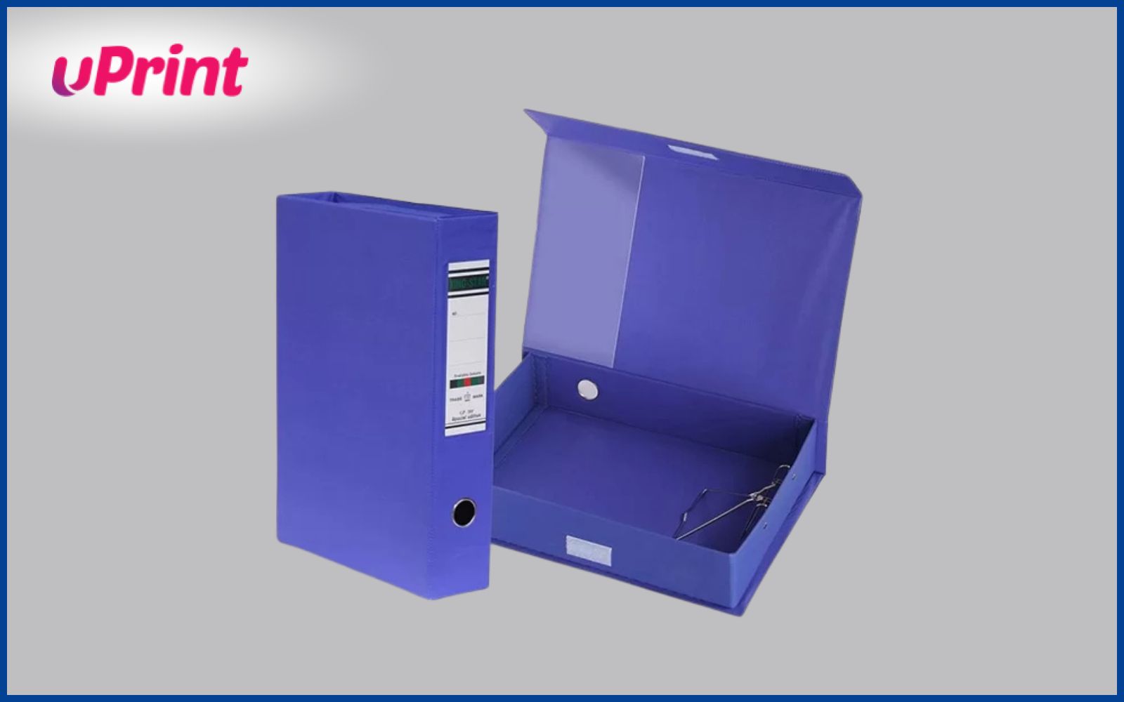 In kẹp file tài liệu dạng hộp
