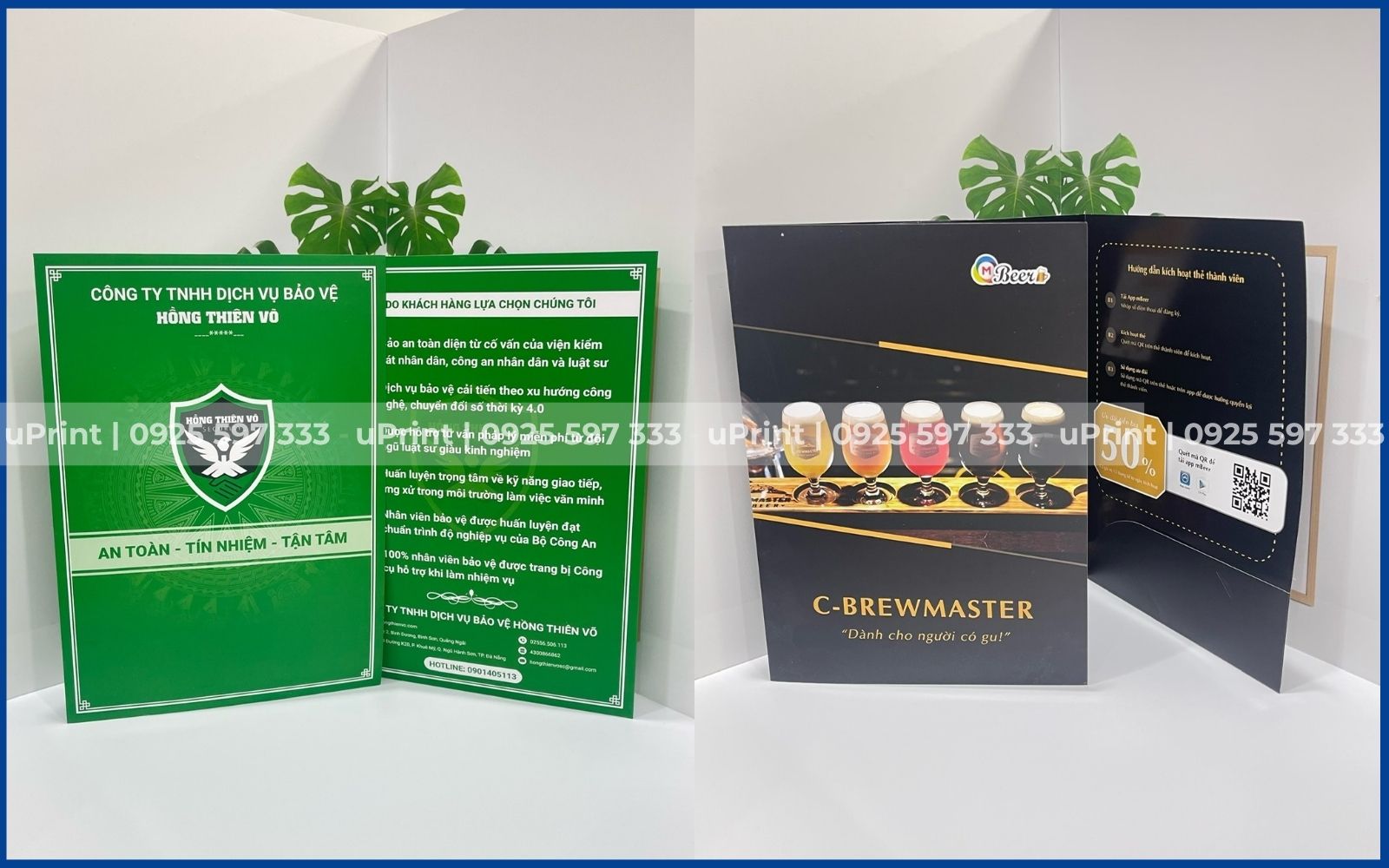 Kích thước và chất liệu trên kẹp file, folder
