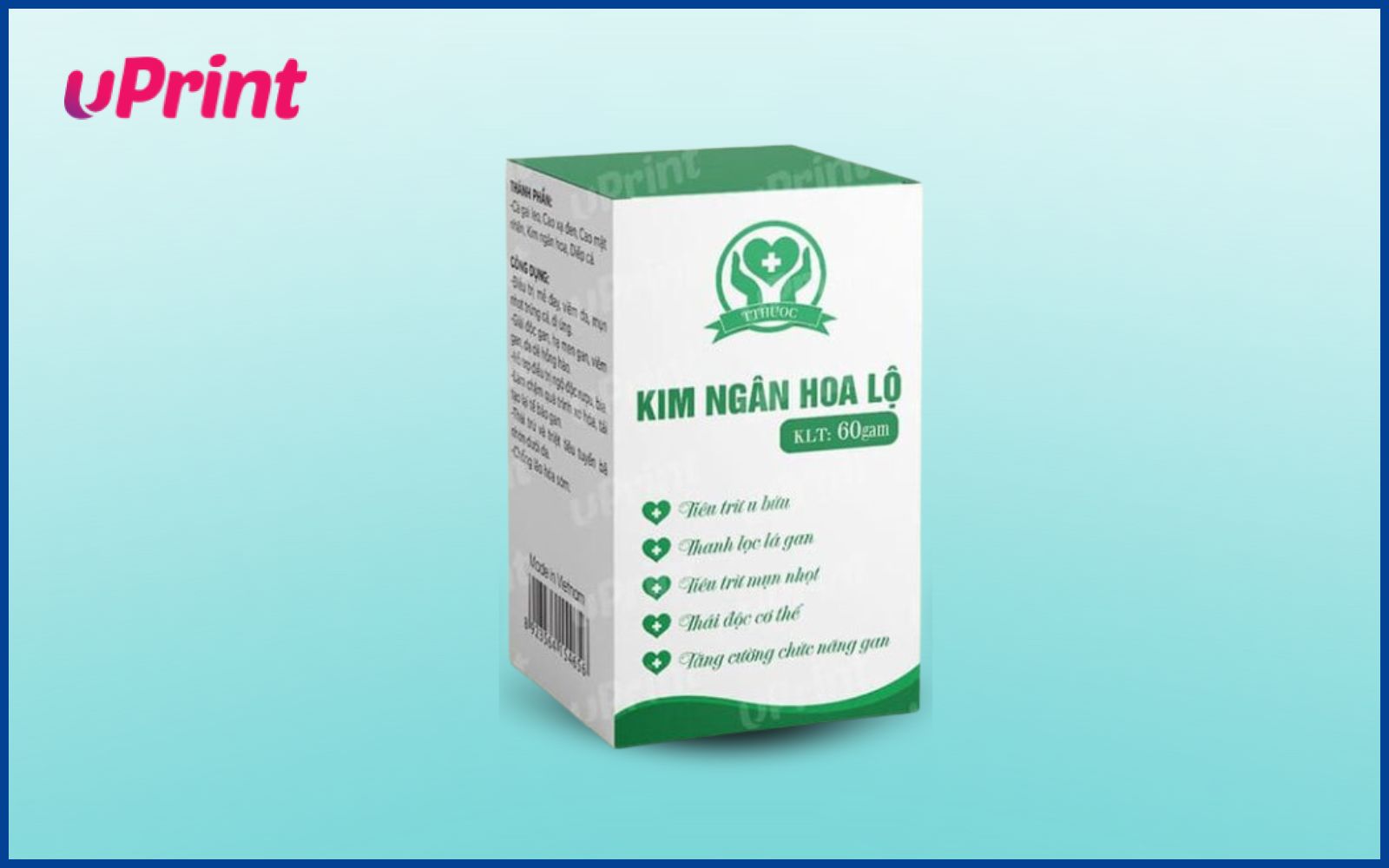in hộp giấy lẻ đựng thuốc, thực phẩm chức năng