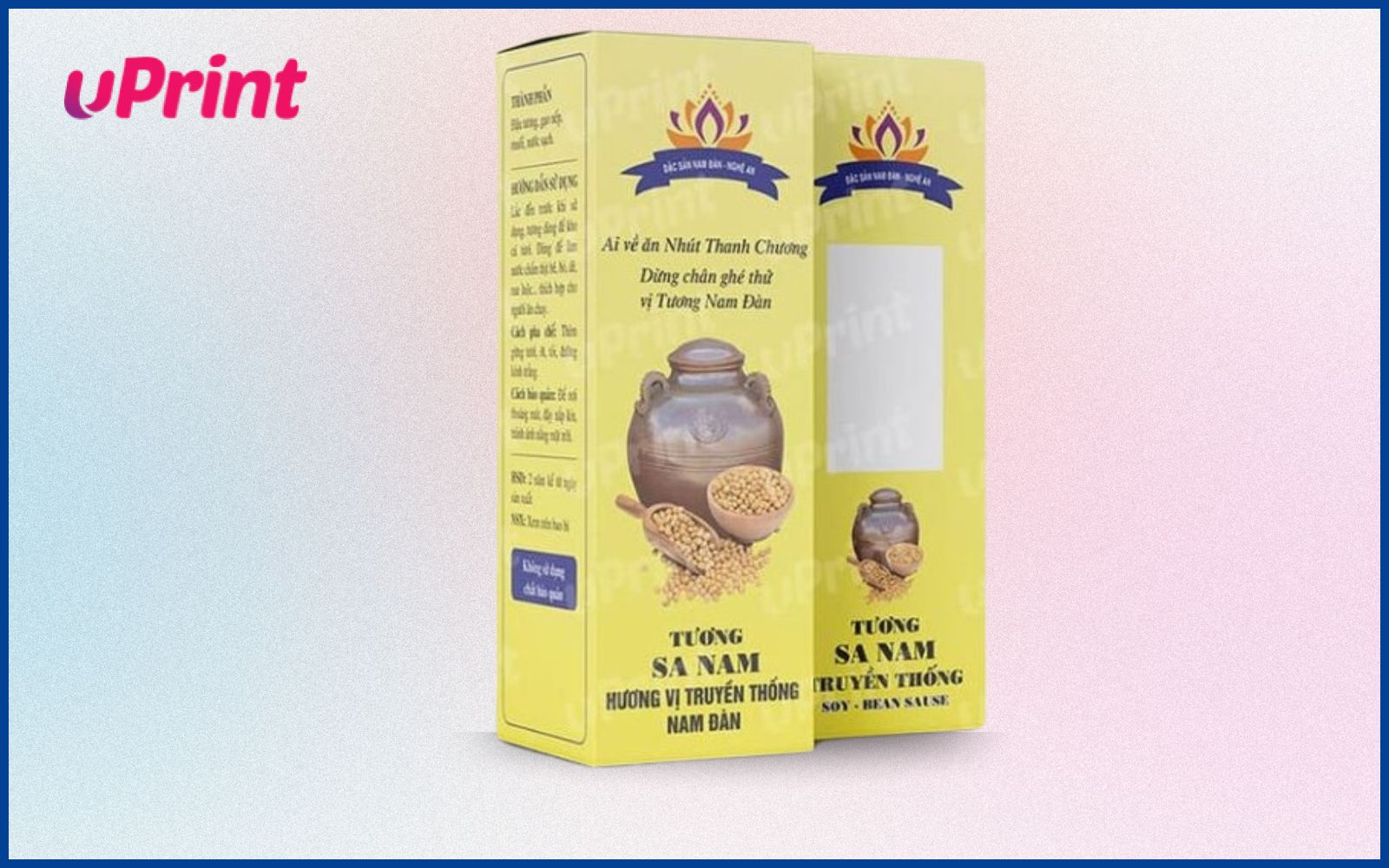 nhận in hộp giấy giá rẻ tương sa nam truyền thống