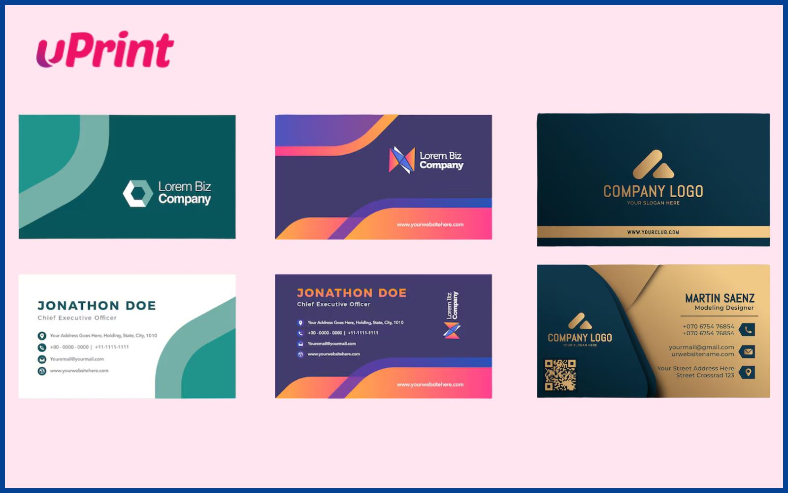 Mẫu in name card cao cấp​ cho doanh nghiệp