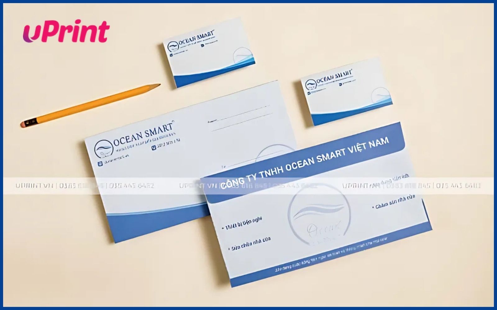 Mẫu in phong bì đẹp công ty Ocean Smart Mẫu in phong bì đẹp công ty Ocean Smart