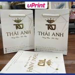 Mẫu túi giấy tiệm vàng
