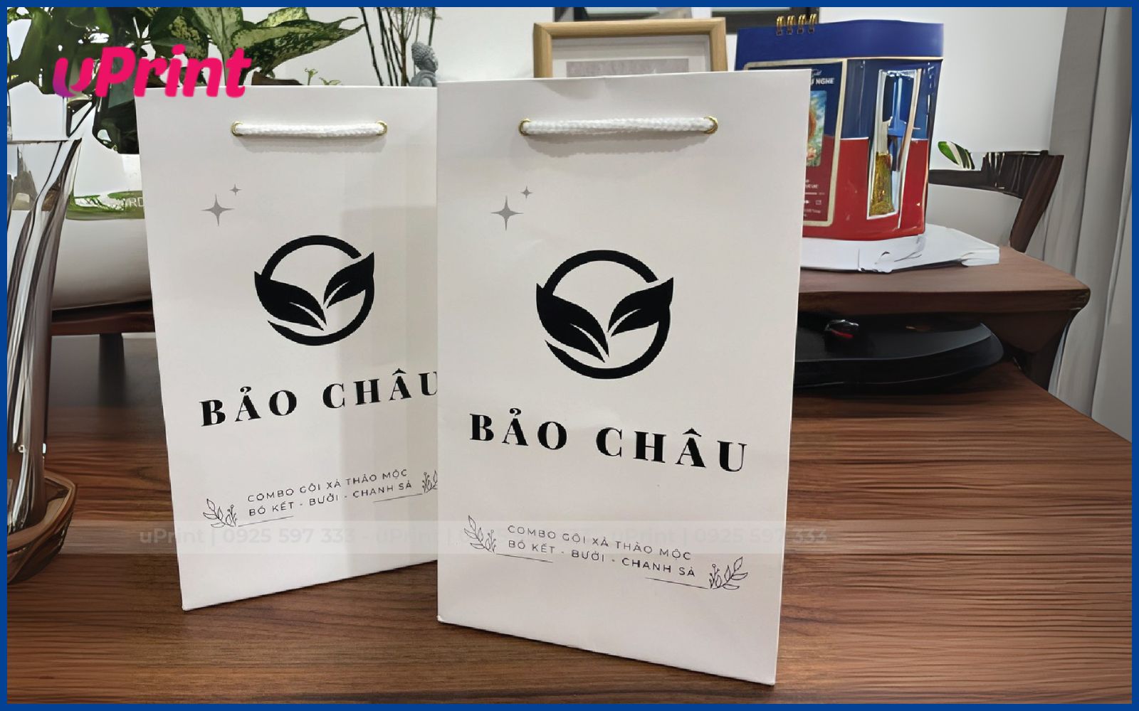 túi giấy spa bảo châu túi giấy spa bảo châu