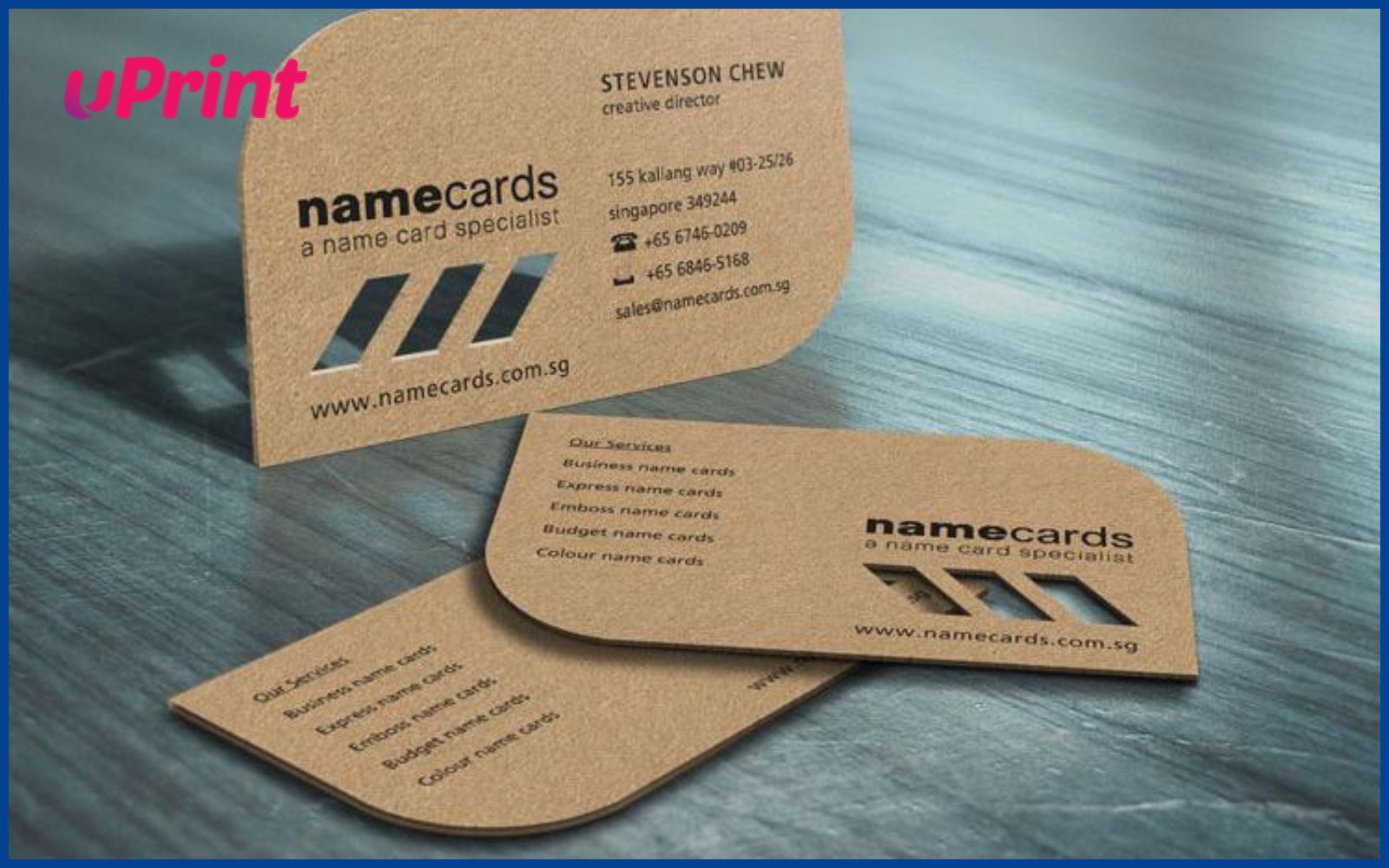 Thiết kế in card visit hà nội​ kiểu dáng độc lạ
