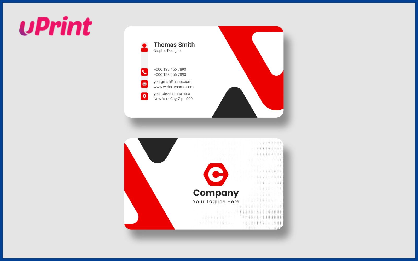 in card visit giá rẻ​ bo góc tròn