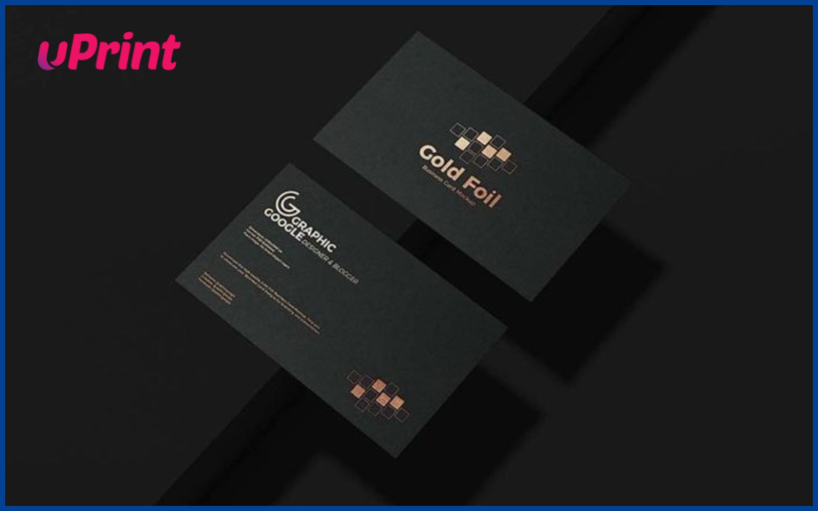 in card visit chất lượng cao Công nghệ ép nhũ, ép kim ​