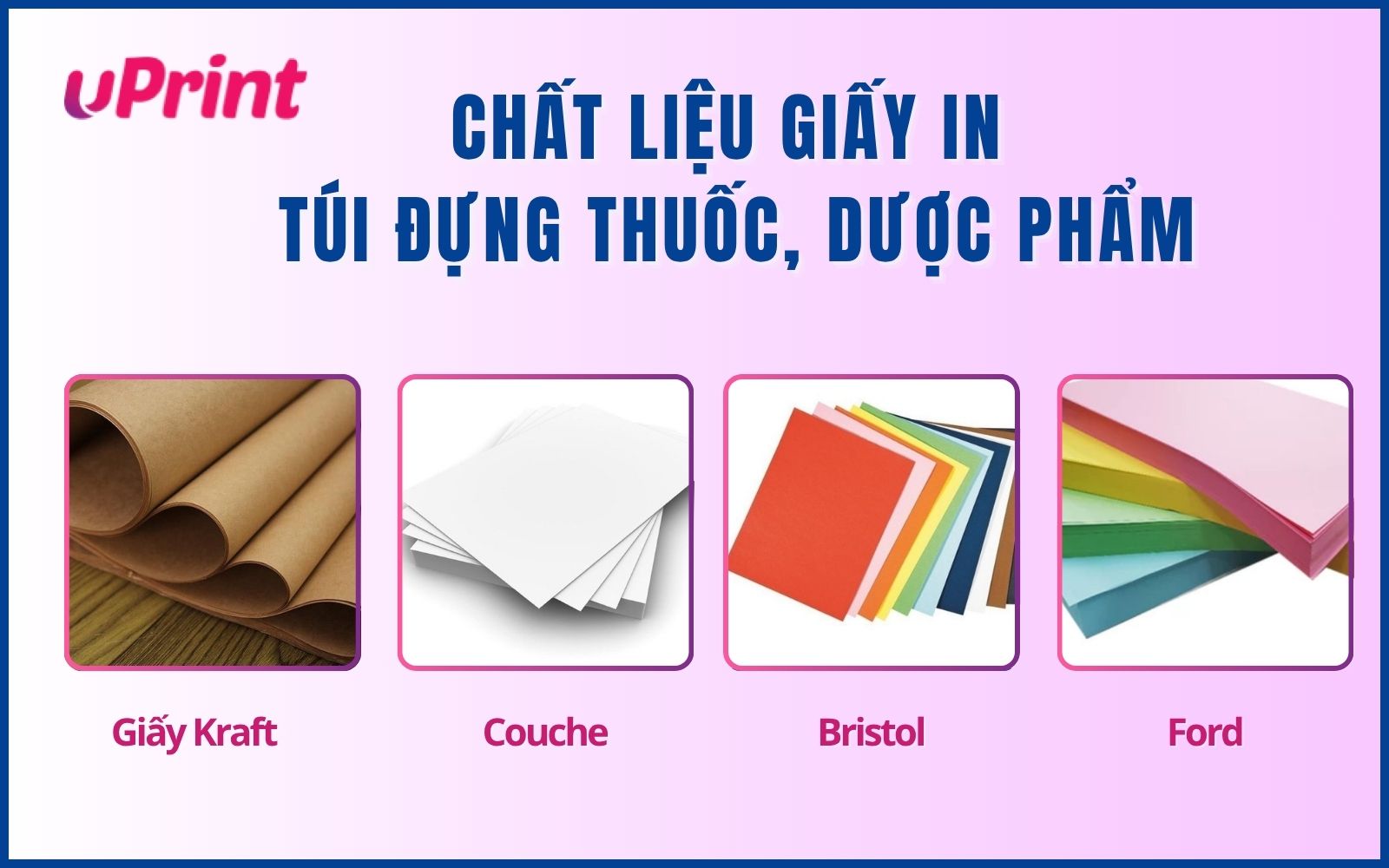 Chất liệu giấy đựng thuốc