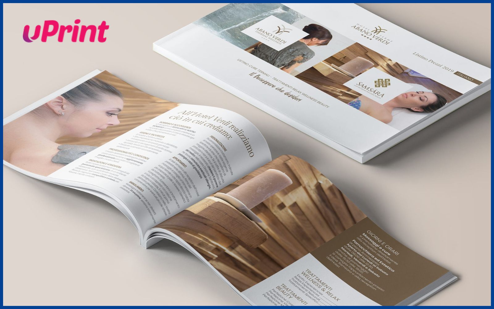 Mẫu catalog spa đẹp sang trọng