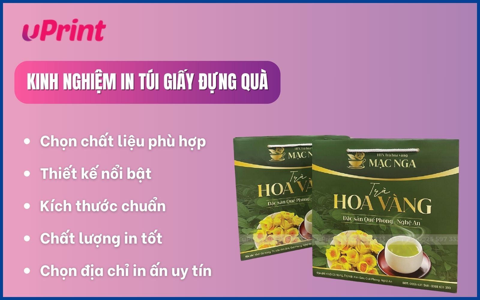 Kinh nghiệm in túi giấy đựng quà đẹp, tối ưu chi phí