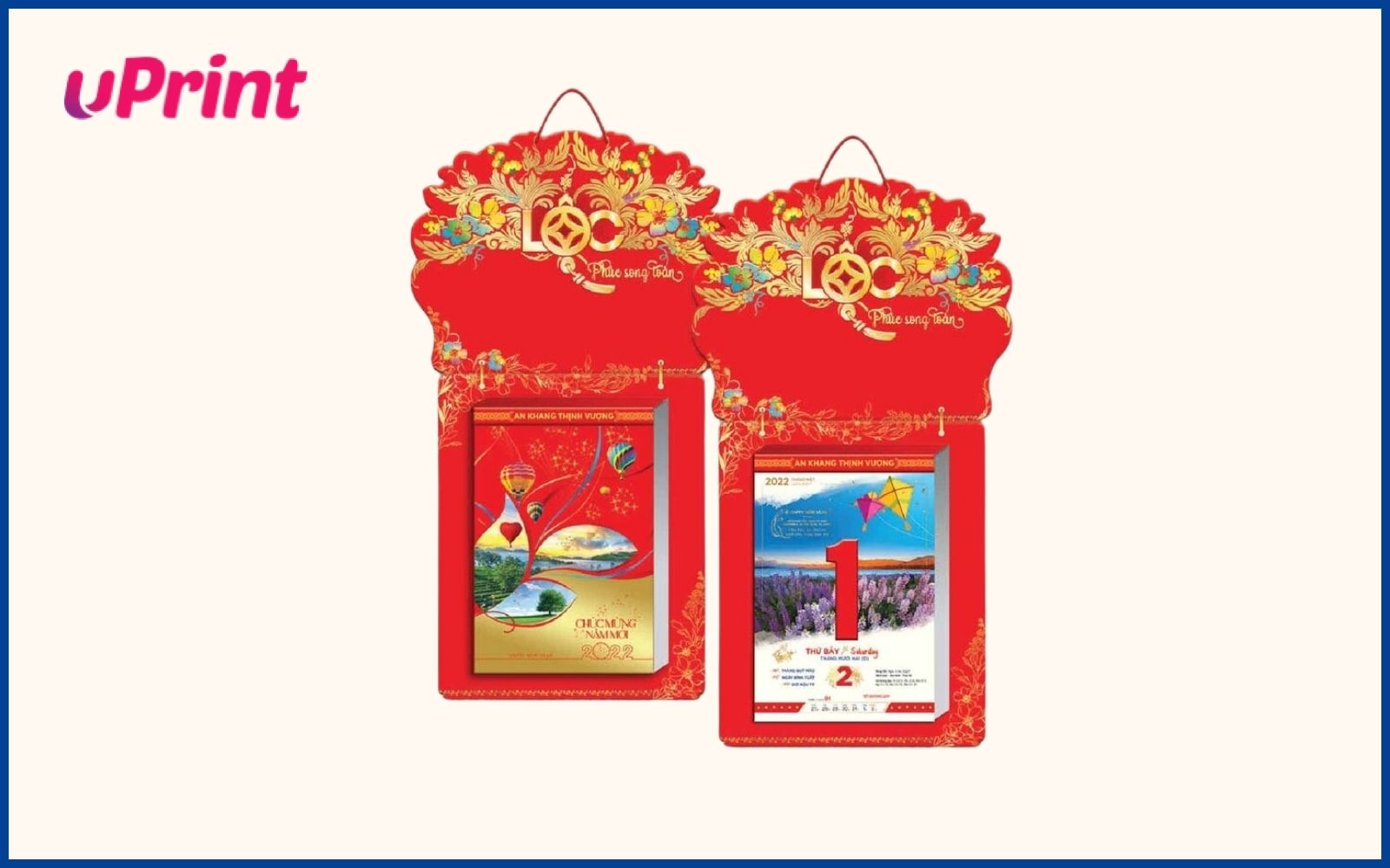 In lịch độc quyền (thiết kế theo yêu cầu)