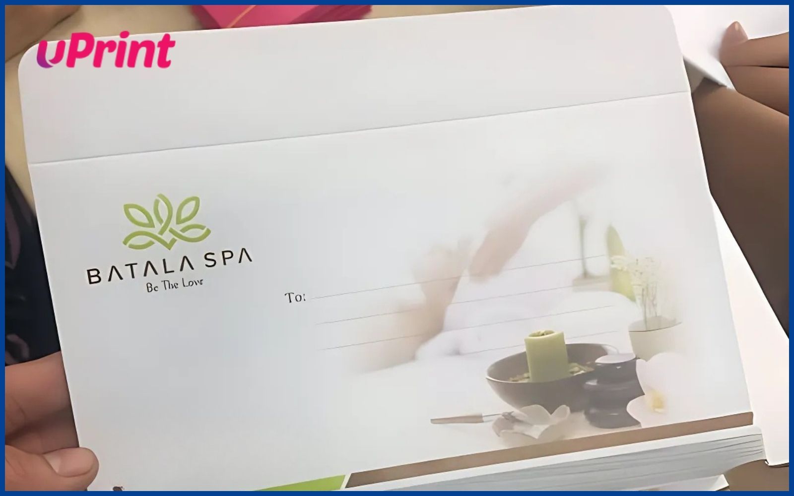 Mẫu in phong bì thẩm mỹ viện đẹp mắt, nhẹ nhàng