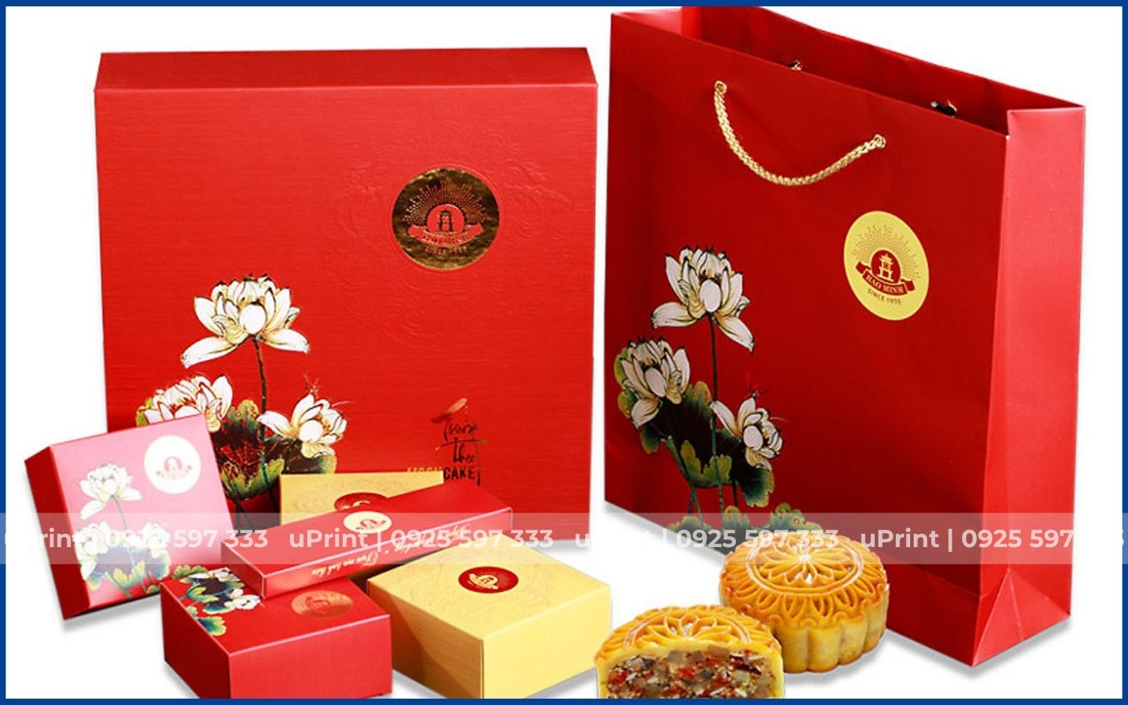 túi giấy đựng bánh trung thu
