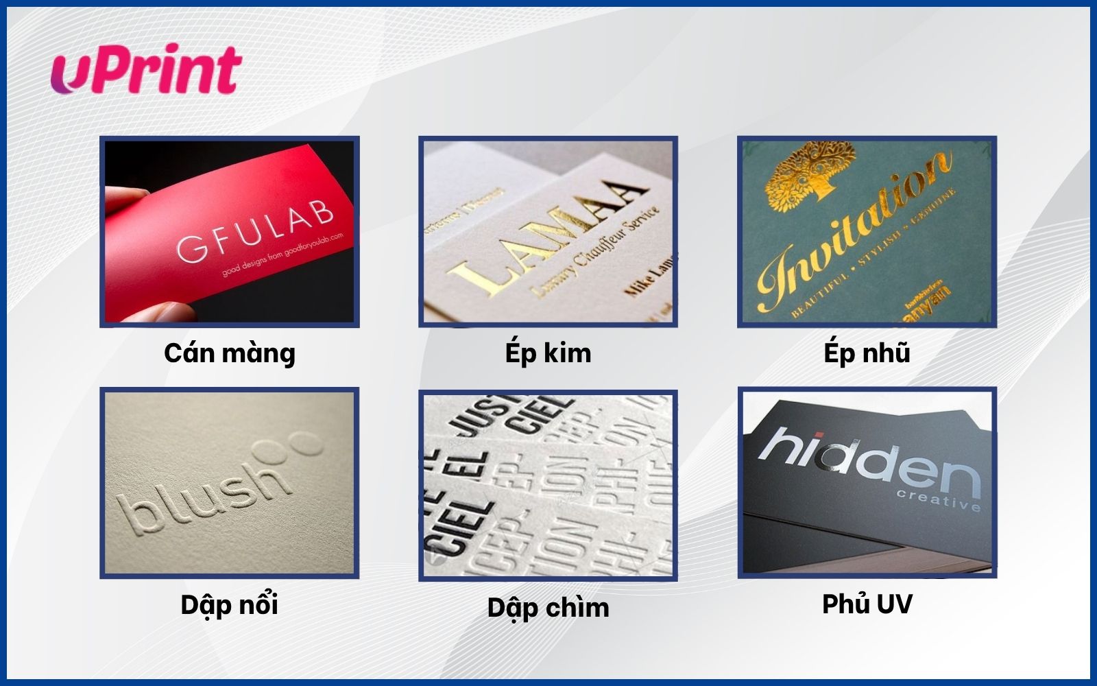 Các công nghệ gia công sau in lịch
