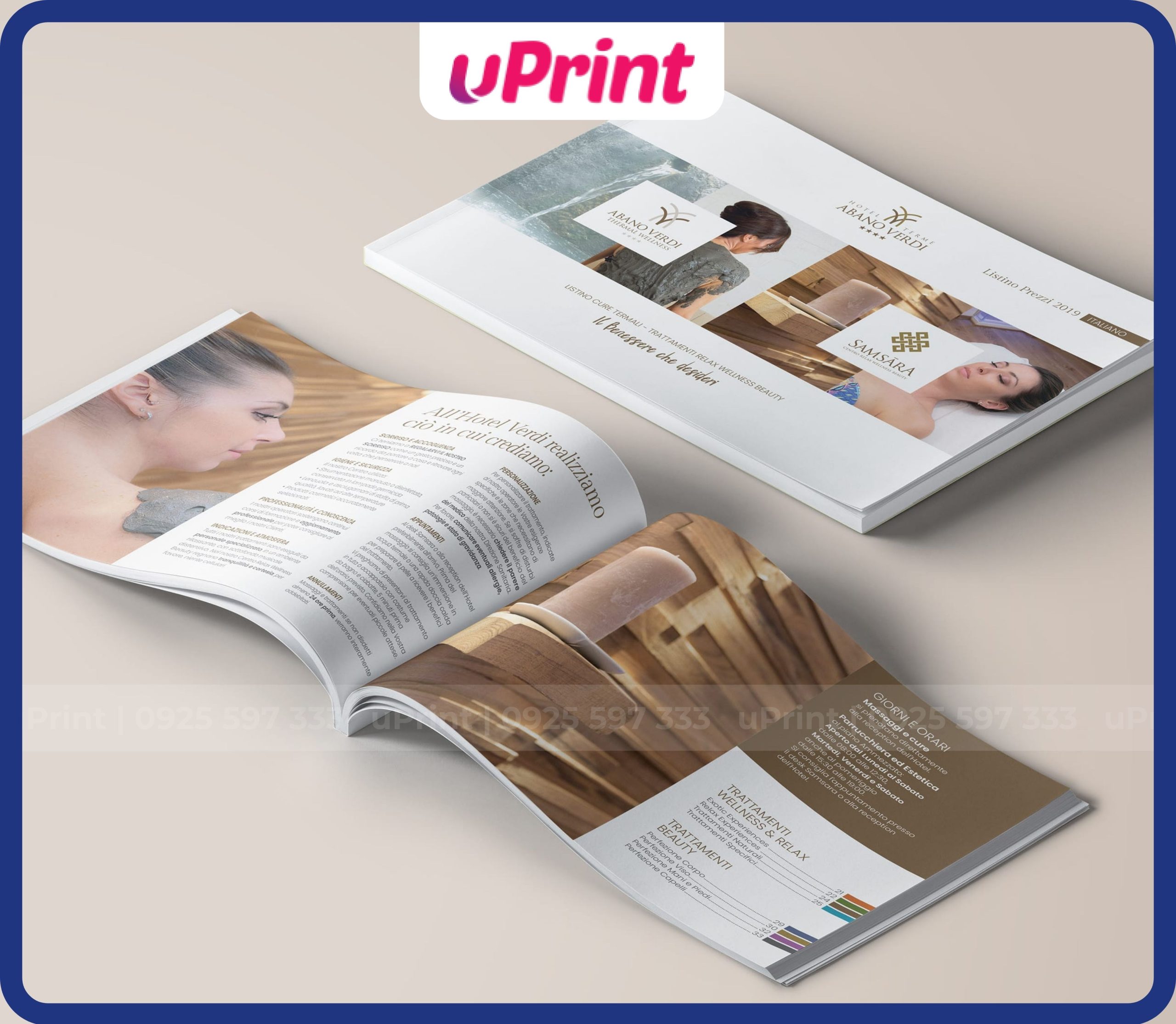 Ảnh sản phẩm In Catalogue Spa