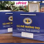 In túi giấy đựng cafe đẹp, giá rẻ tận xưởng