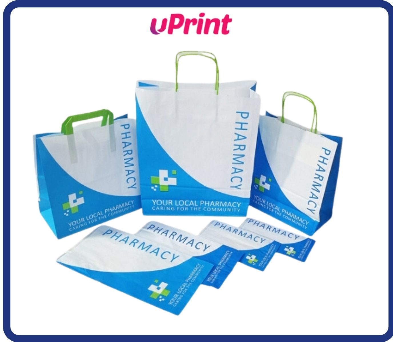in túi giấy đựng thuốc giá rẻ tại uPrint