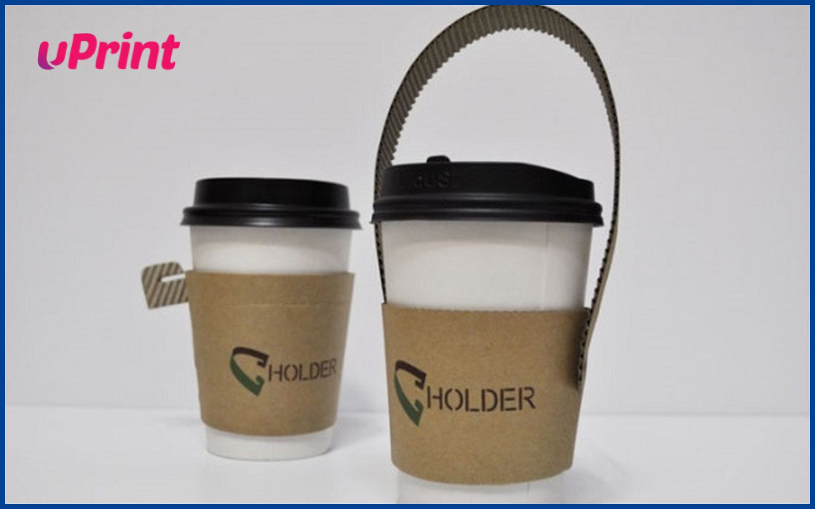 Túi giấy cafe có thiết kế đơn giản