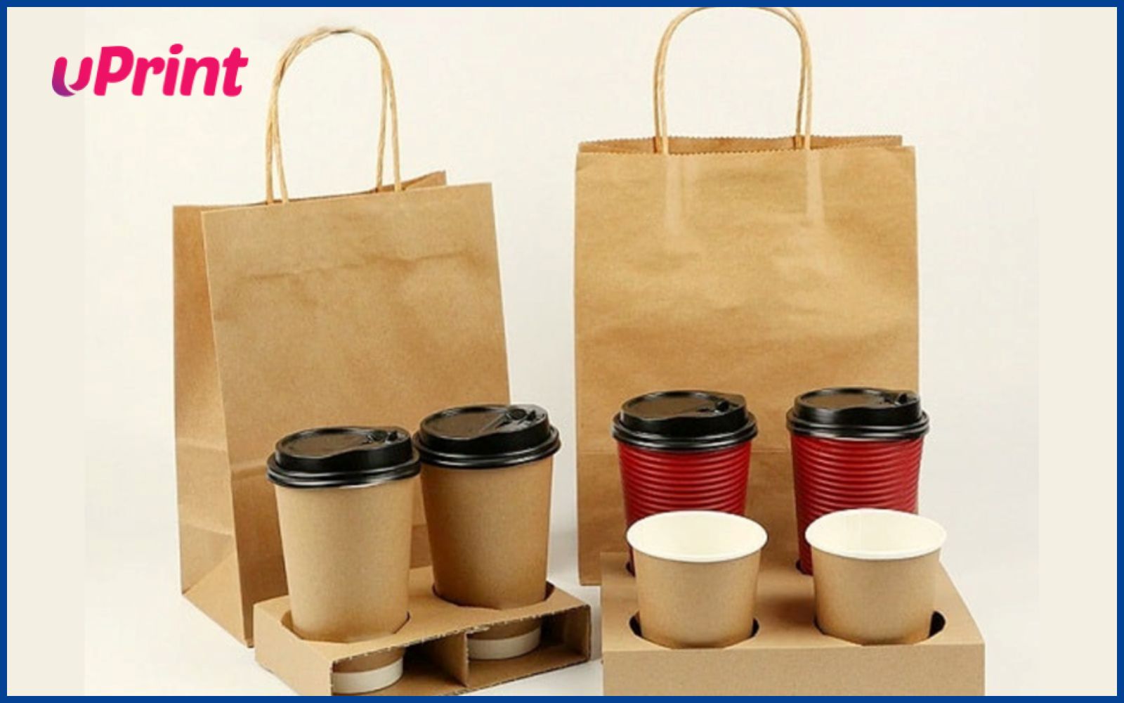 Túi giấy đựng cafe mang đi