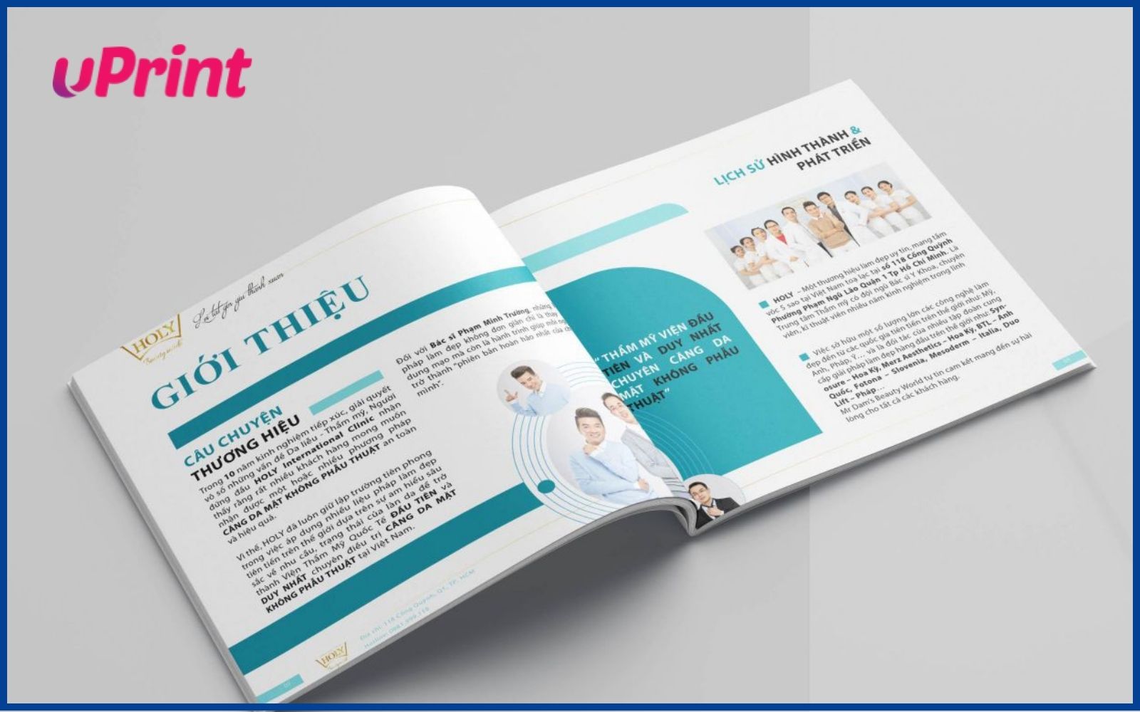 Vai trò của in catalogue tẩm mỹ viện