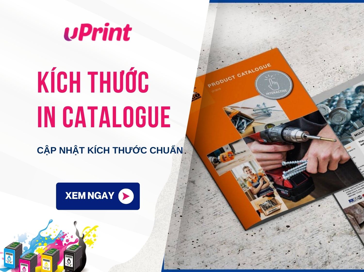 Kích thước Catalogue chuẩn (A4, A5, Vuông) trong in ấn phổ biến nhất
