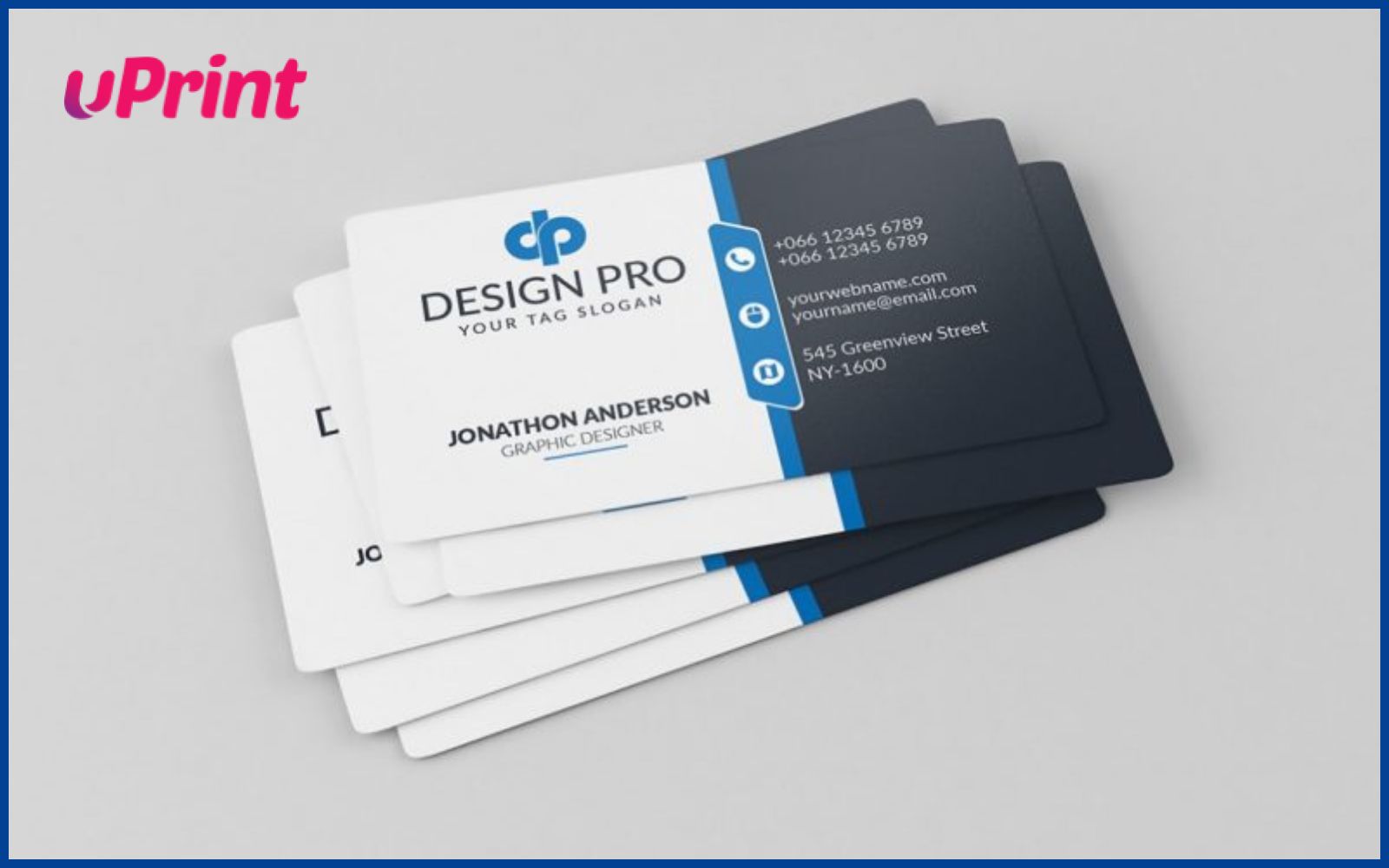 kích thước card visit trong photoshop và illustrator