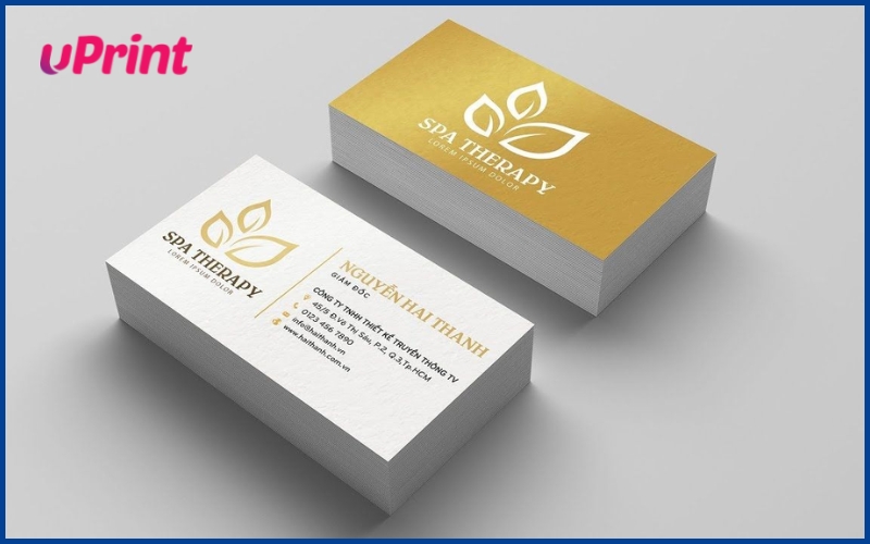 in card visit spa chuyên nghiệp, name card thẩm mỹ viện cao cấp