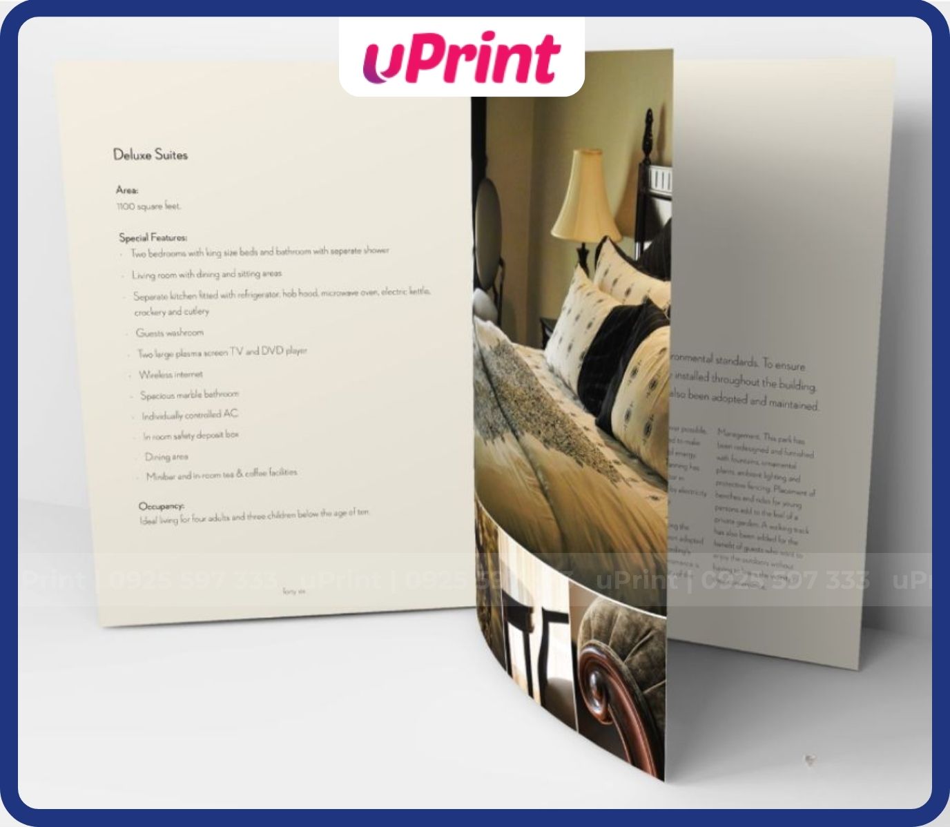 Dịch vụ in catalogue khách sạn đẹp, chuyên nghiệp