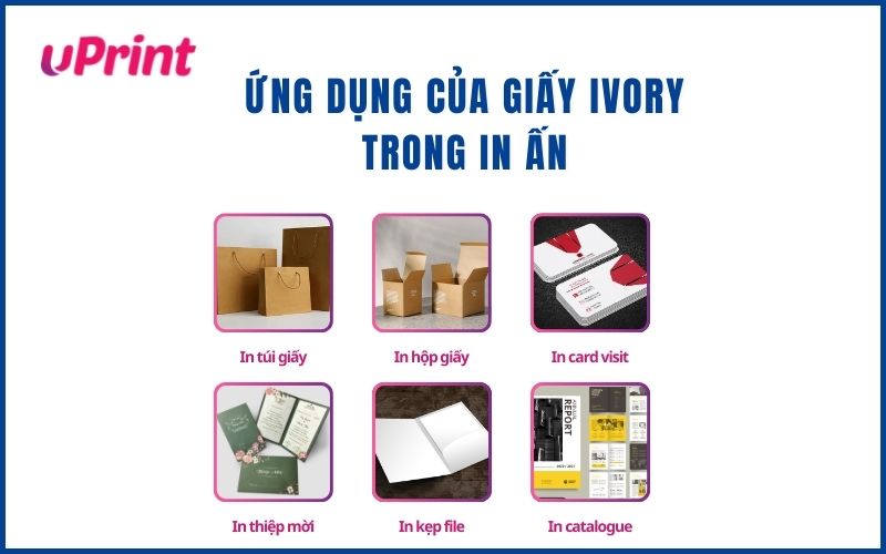 Ứng dụng thực tế của giấy Ivory trong in ấn