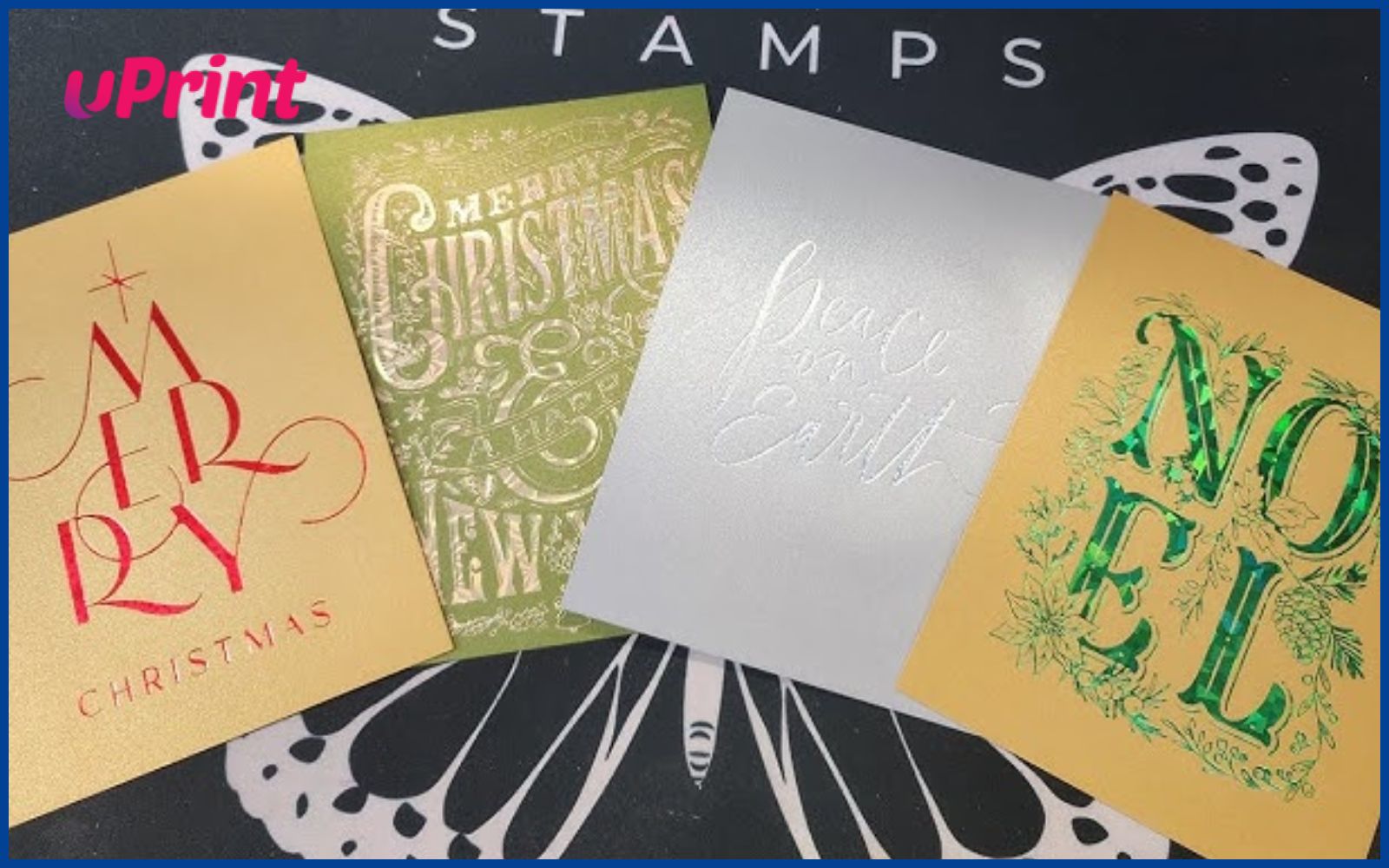 Mẫu in bao thư Noel cao cấp, sang trọng