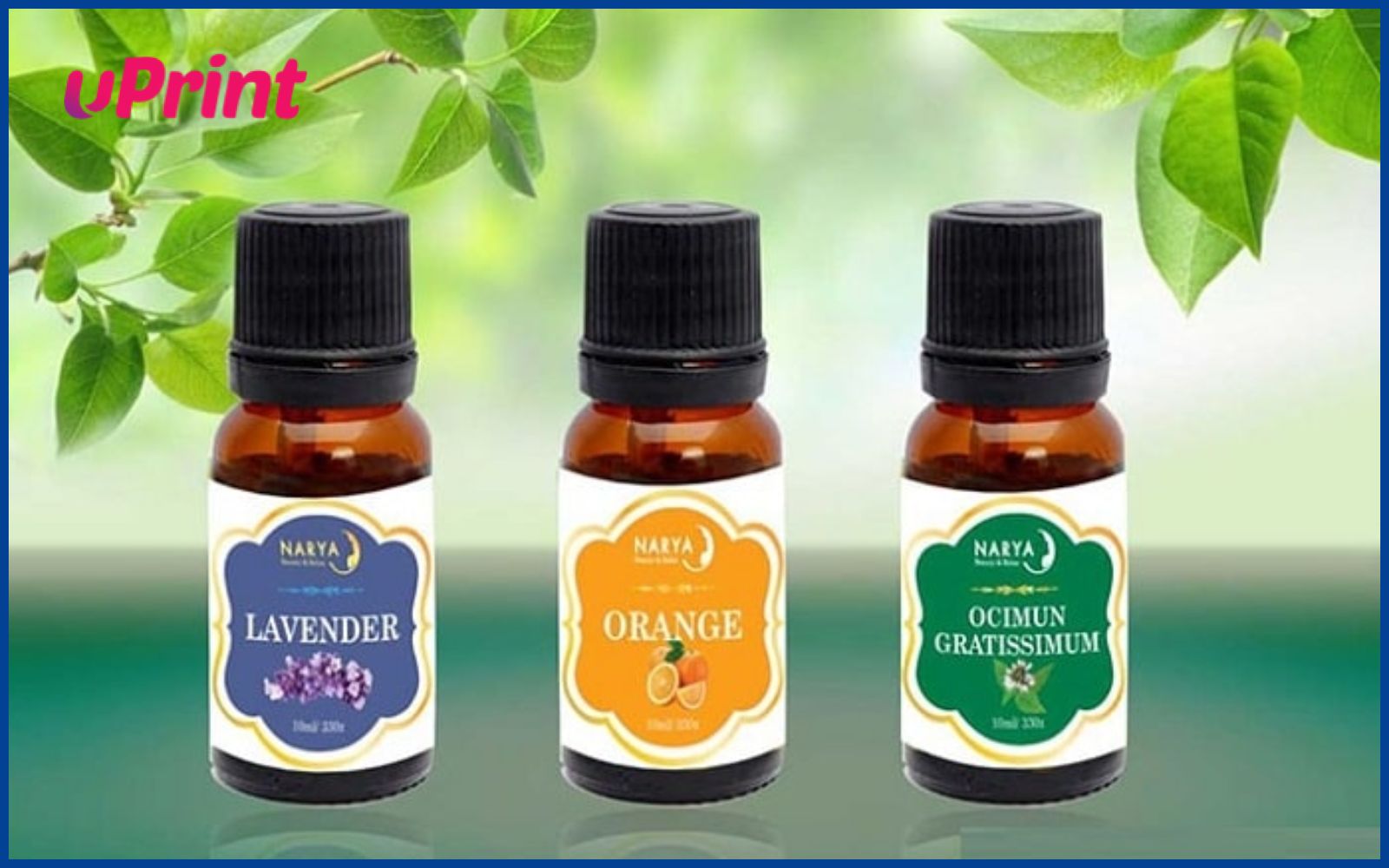 Tem tinh dầu giúp cung cấp đầy đủ thông tin sản phẩm cho khách hàng