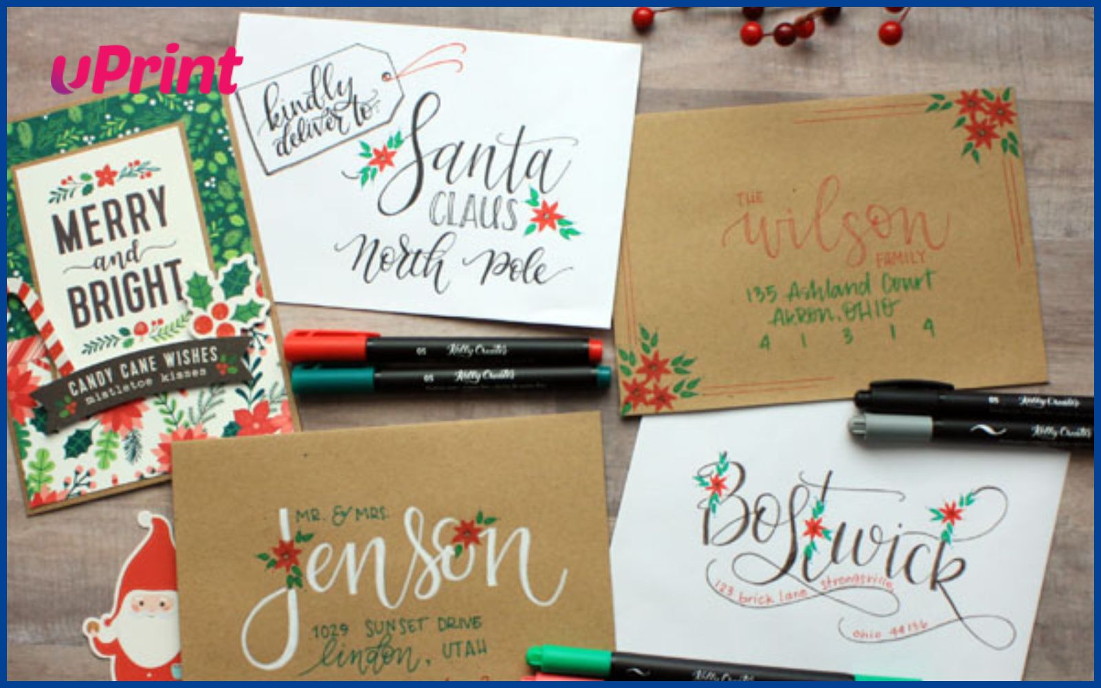 Tìm hiểu về in bao bì thư giáng sinh