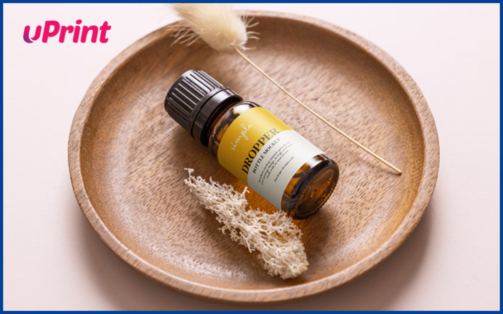 Mẫu thiết kế tem nhãn chai lọ tinh dầu theo yêu cầu của khách hàng