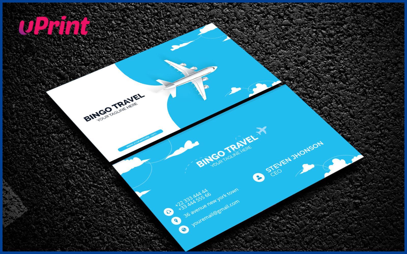 mẫu card visit đẹp ngành du lịch cho Bingo Travel mẫu card visit đẹp ngành du lịch cho Bingo Travel