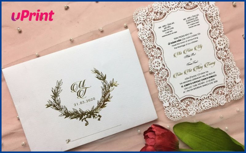 Mẫu in phong bì cưới độc đáo, mang lại sự khác biệt cho ngày trọng đại