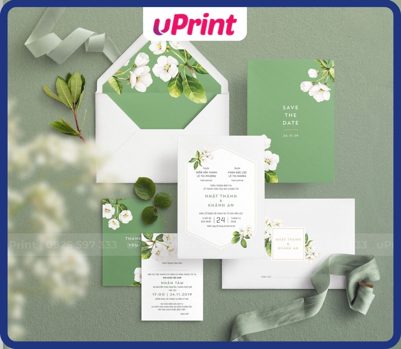 Thiết kế - In phong bì cưới